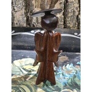 Ironwood Angel 5" Figurine Folk Art Christian Catholic Decor